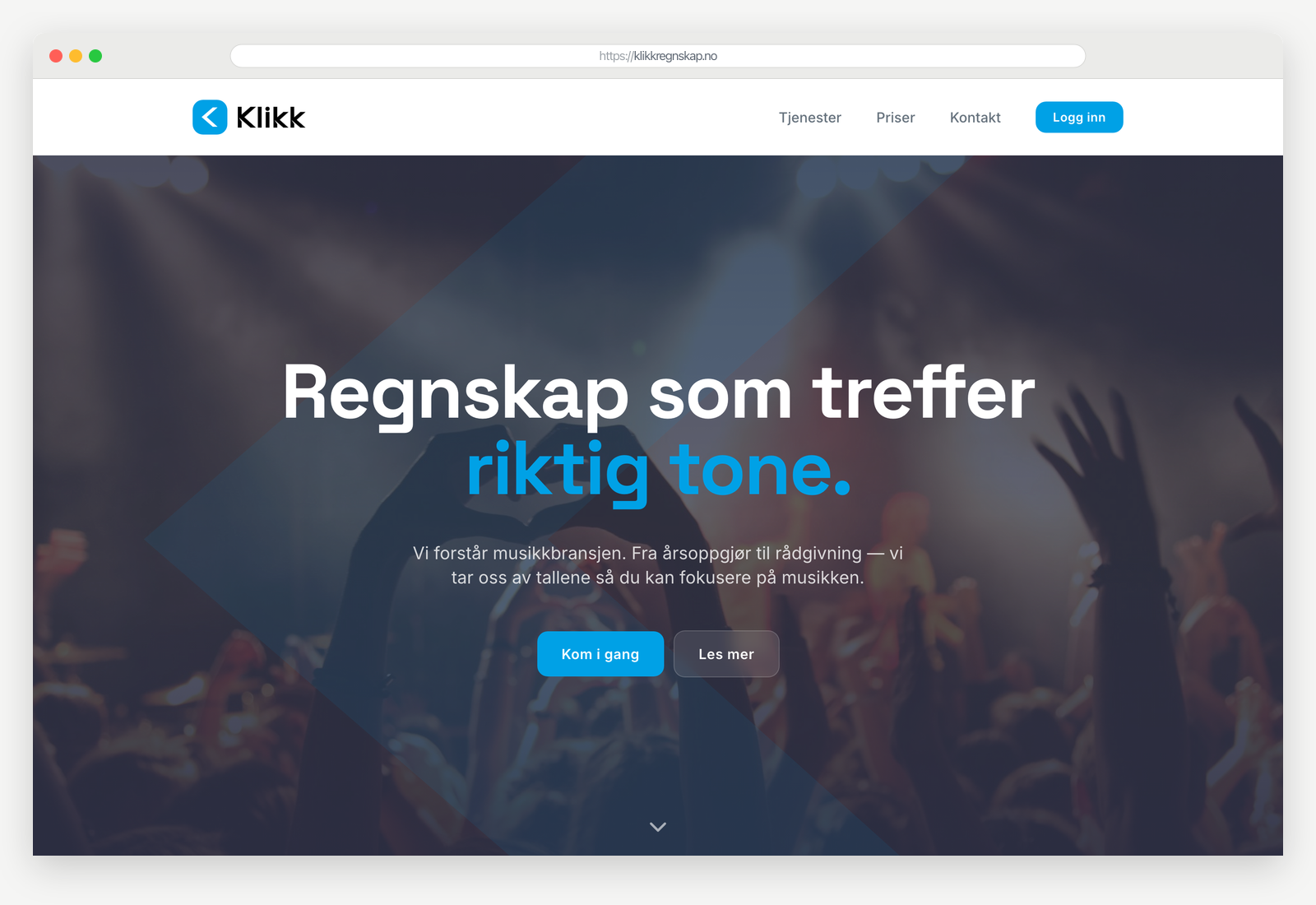 Klikk Regnskap — på laptop og mobil
