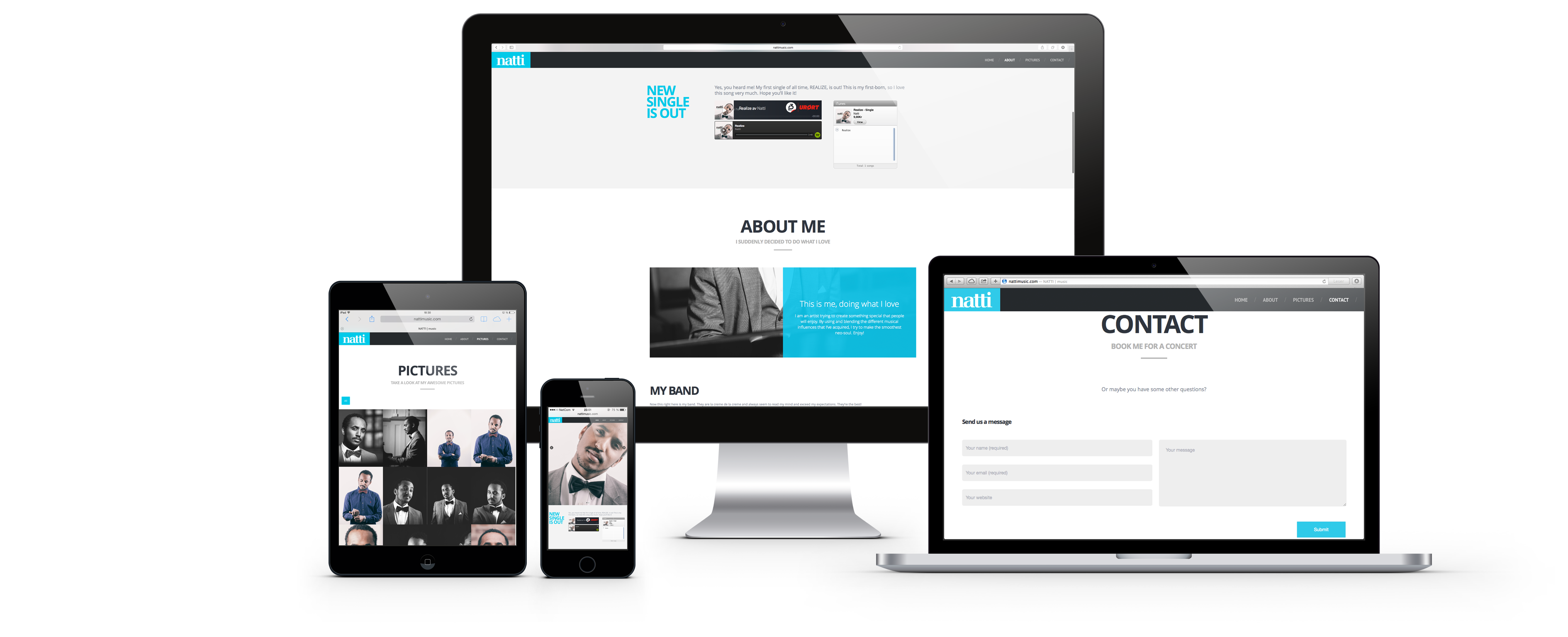 Natti Music — device-mockup